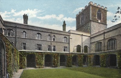 Jesus College, Cloisters and Chapel by English Photographer